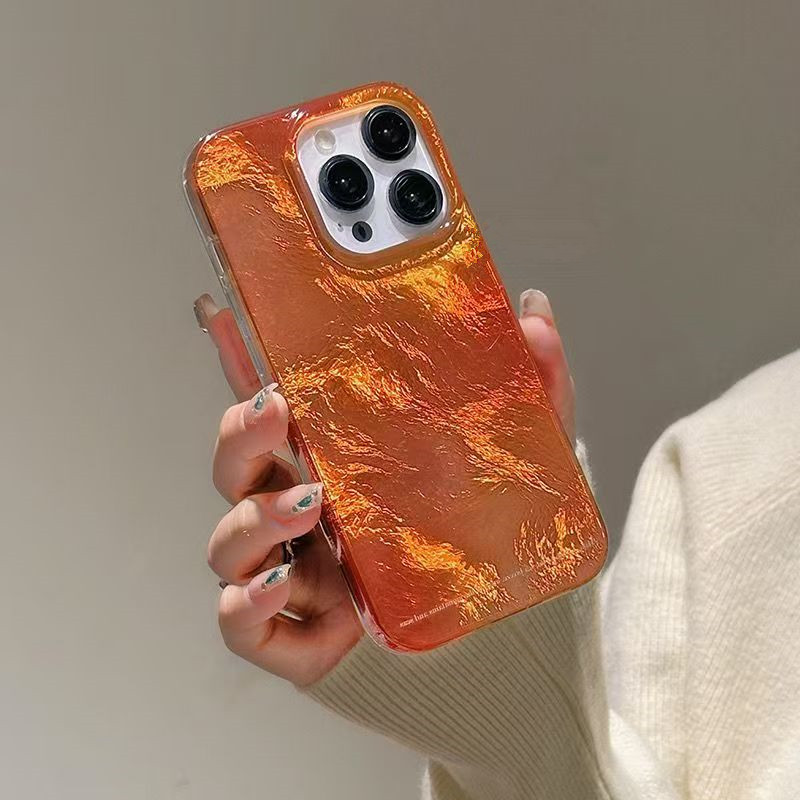 Phone Cases Orange - Coque de téléphone à motif Vortex