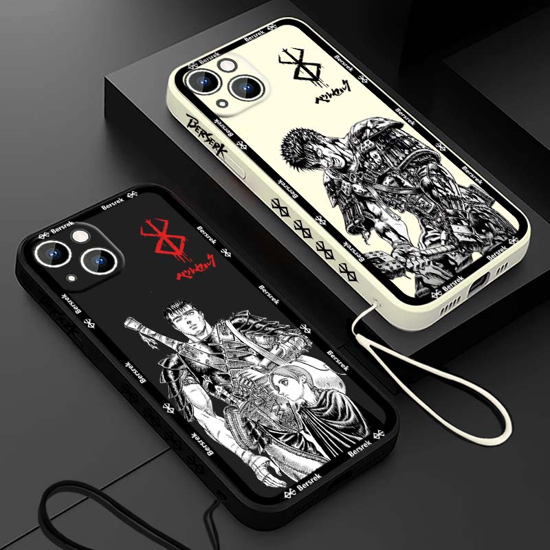 Phone Cases Iphone 16 Pro Max - Coque de téléphone liquide avec corde