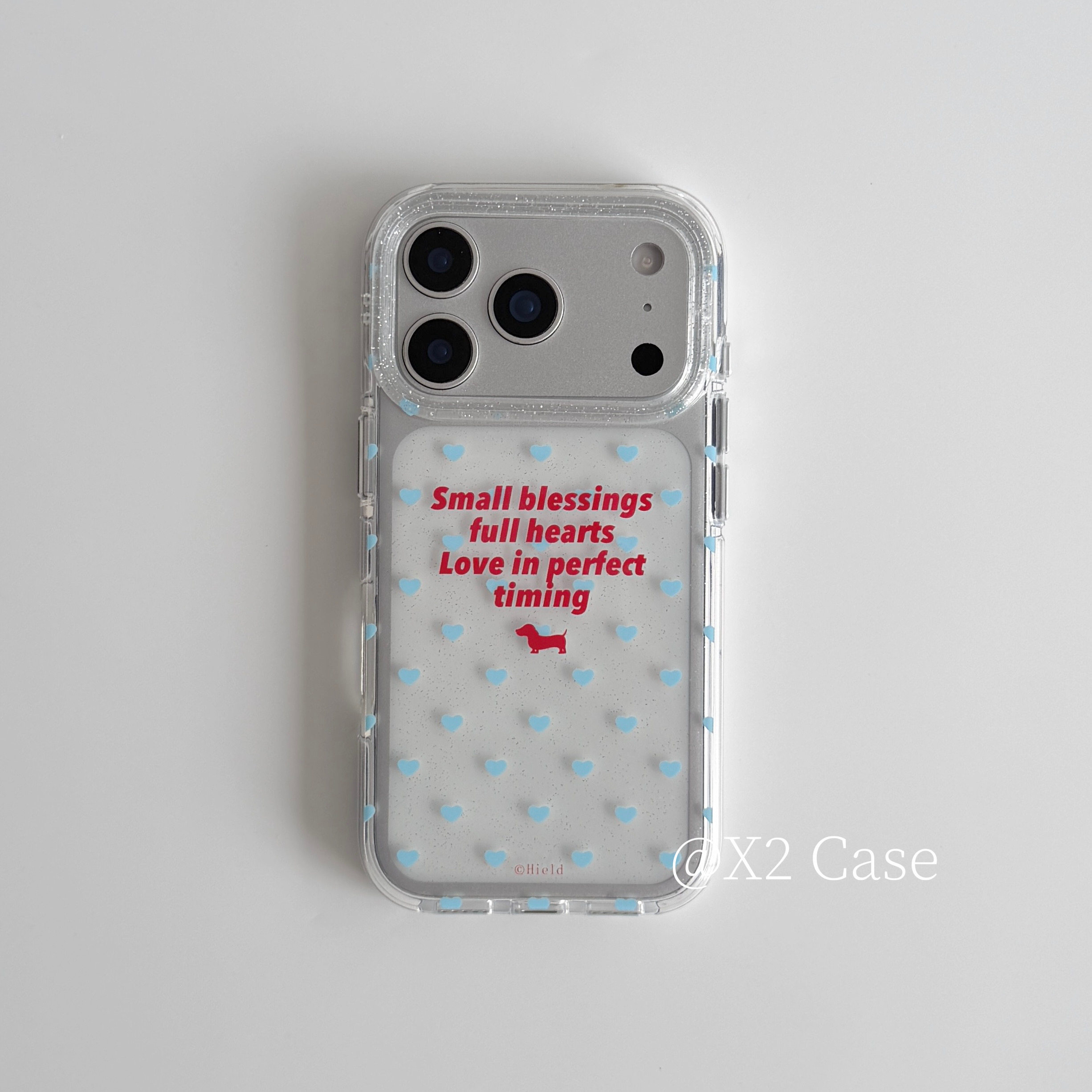 Phone Cases For Girls - Coque de téléphone Ins Blue Love