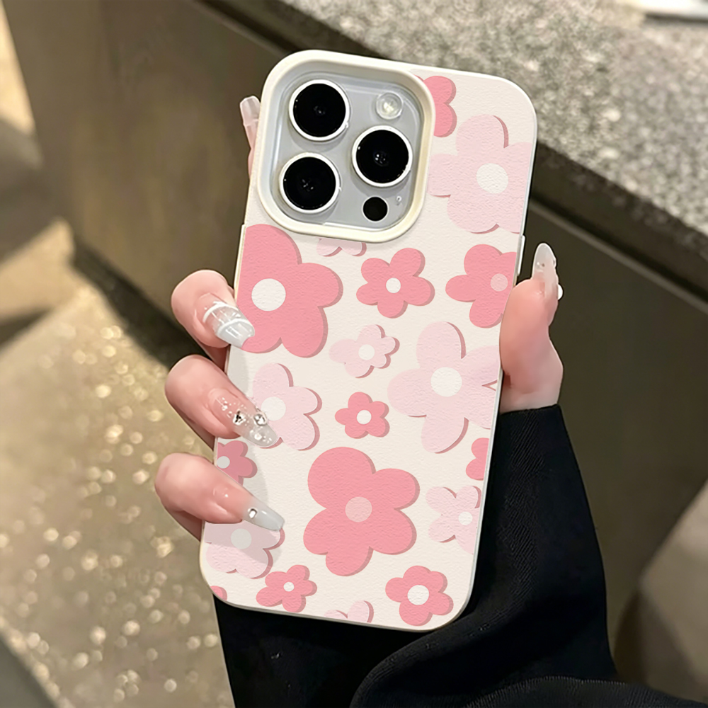 Phone Cases Orange - Coque de téléphone antichoc motif Lychee