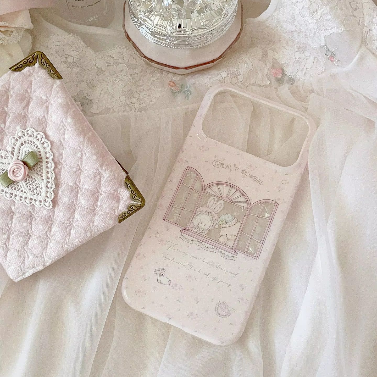 Phone Cases For Girls - Coque de téléphone Y2K Rose Florale
