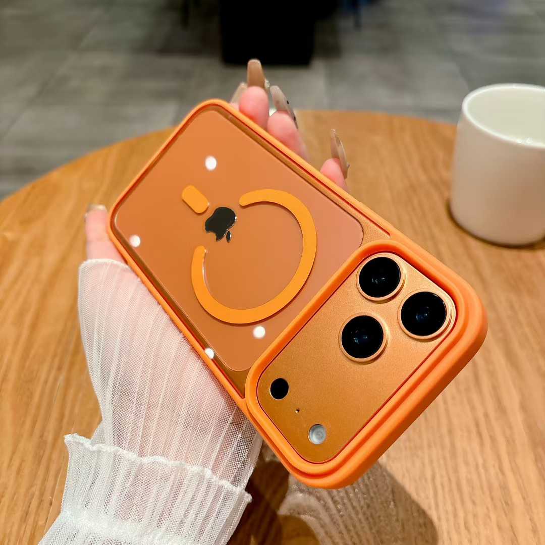 Phone Cases Orange - Étui magnétique Orange pour Magsafe IPhone