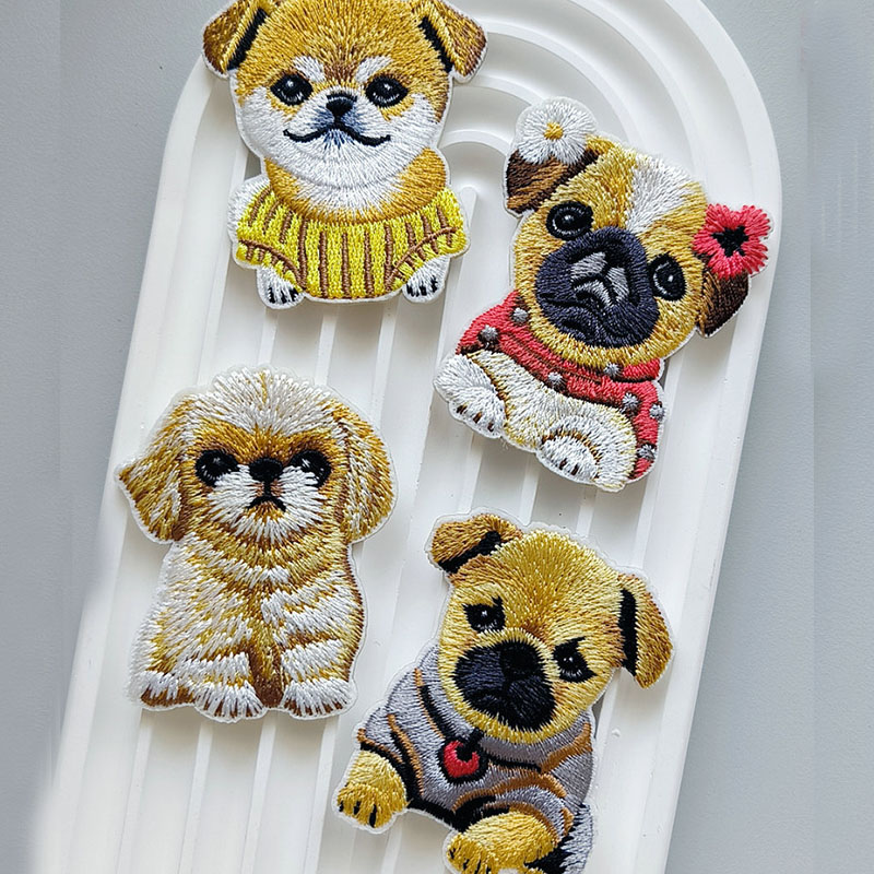 Phone Cases The Dairy - Patch de Broderie de Chiot Mignon,