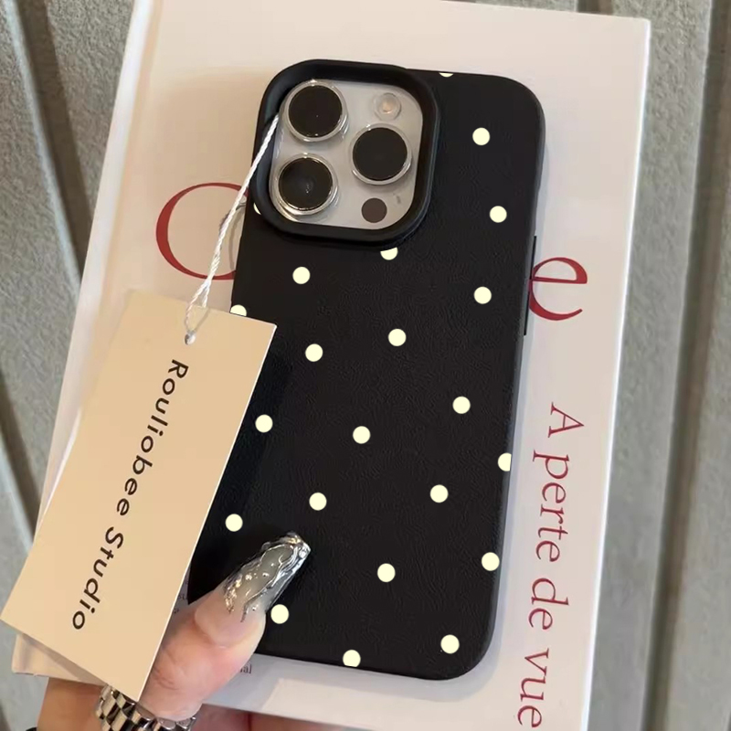 Phone Cases Cute Iphone 13 - Coque de téléphone à pois simples