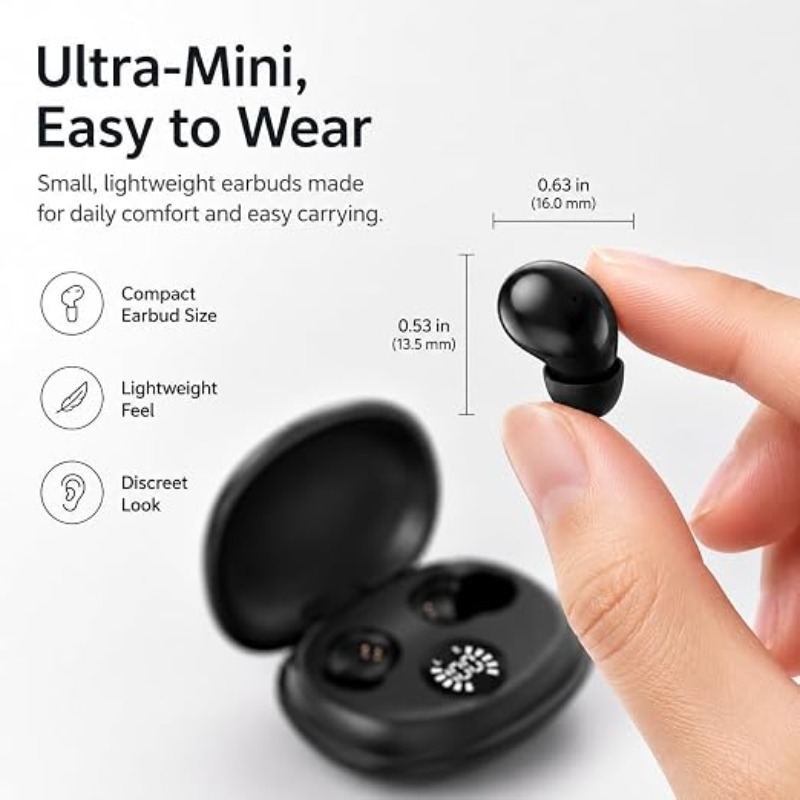 Phone Cases Officeworks - Mini écouteurs sans fil invisibles pour