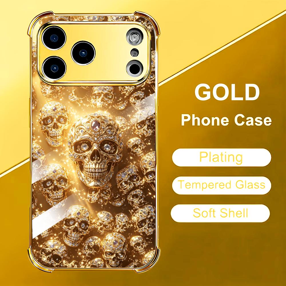Phone Cases Rhode - Coque de téléphone en verre doré