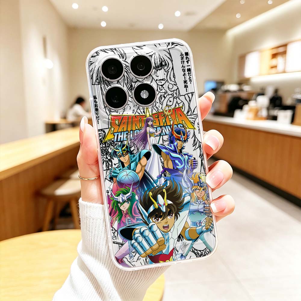 Phone Cases Xiaomi 14T - Coque de téléphone transparente Saint Seiya