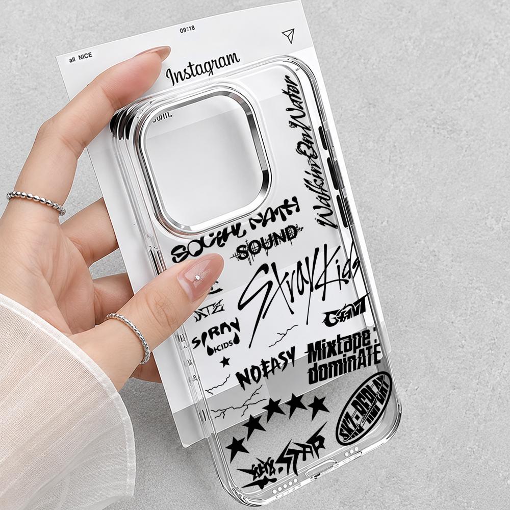 Phone Cases Transparent - Coque de téléphone Kpop S-Stray K-Kids