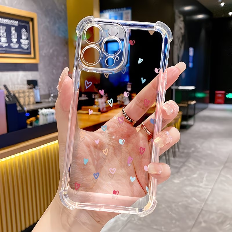 Phone Cases Transparent - Coque de téléphone transparente anti-chute avec