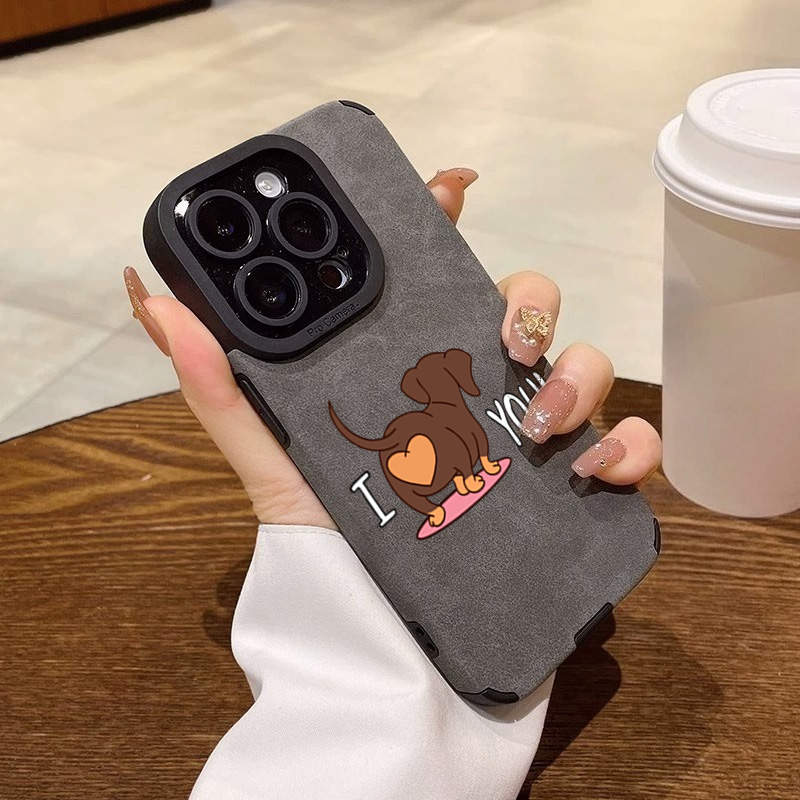 Phone Cases Cute Iphone 13 - Coque de téléphone en cuir antichoc