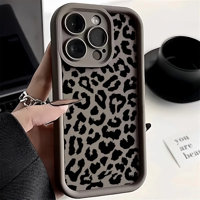 Coque en silicone à motif léop - Phone Cases Rhode avis et prix