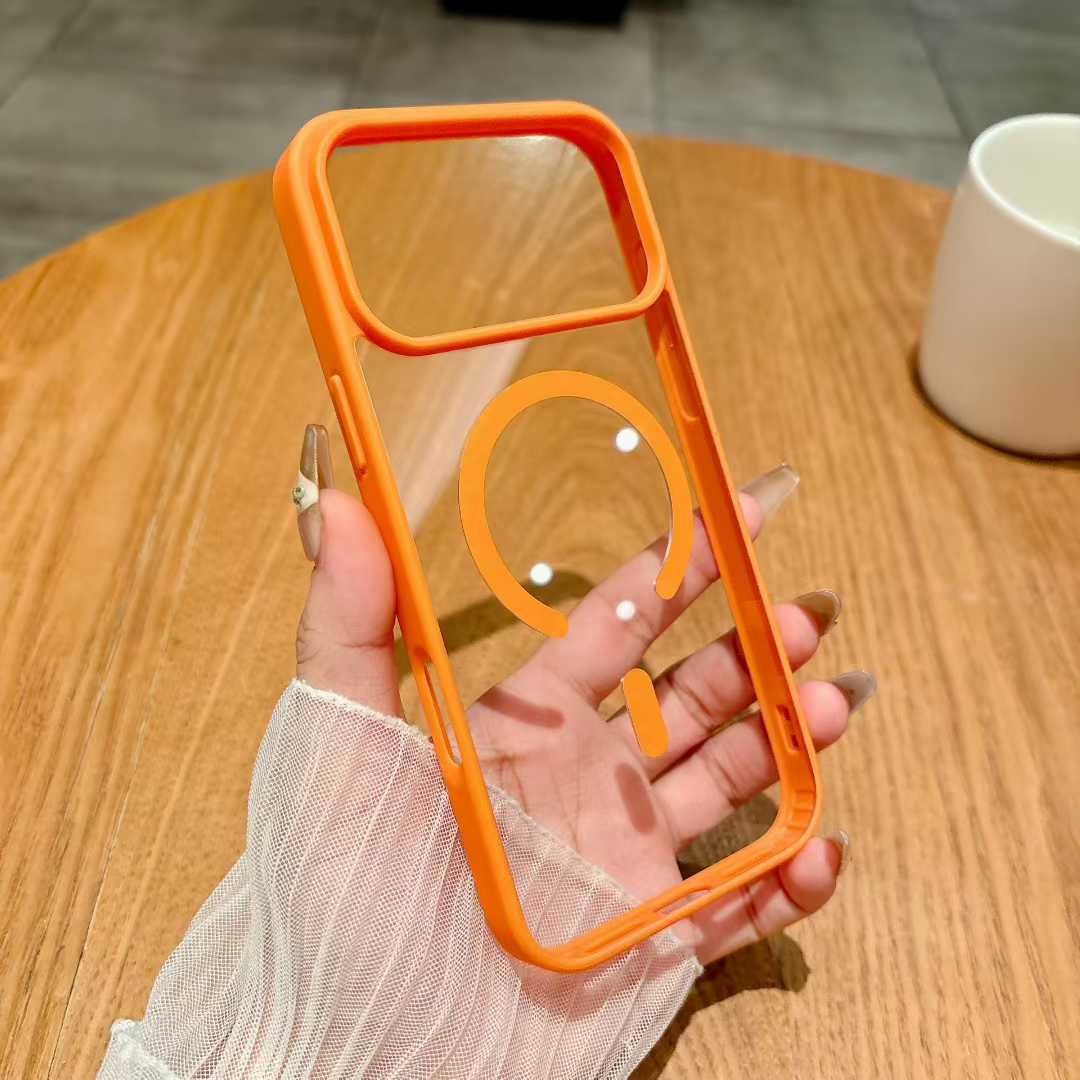 Étui magnétique Orange pour Ma - Phone Cases Orange avis et prix
