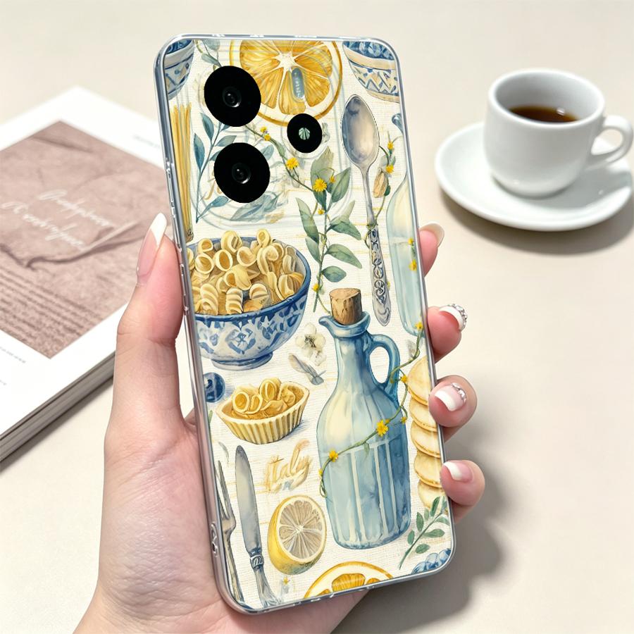 Coque de téléphone souple en f - Phone Cases Orange avis et prix