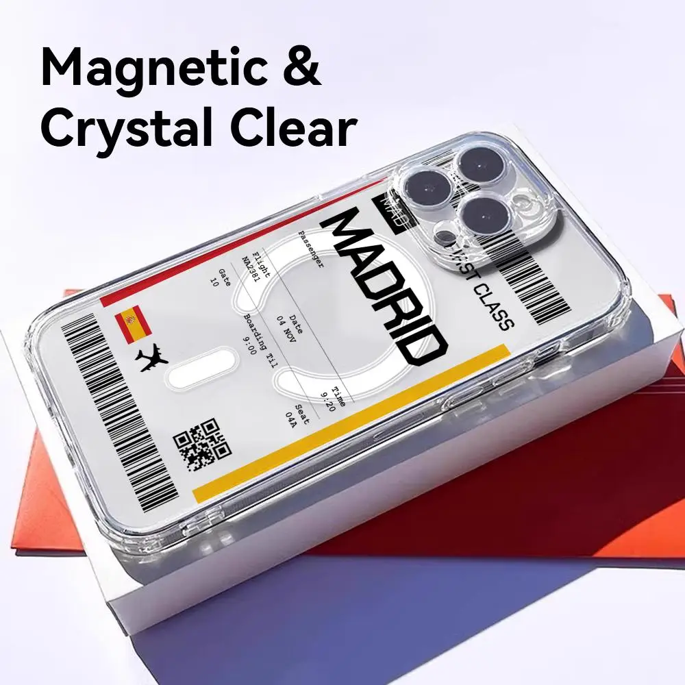 Coque de téléphone magnétique  - Phone Cases Transparent avis et prix