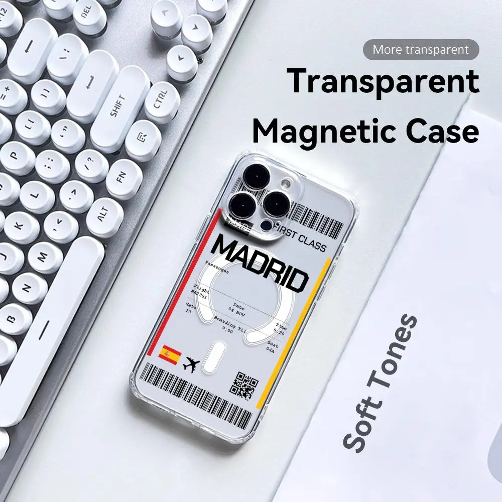 Coque de téléphone magnétique  - Phone Cases Transparent avis et prix