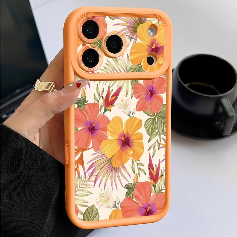 Coque de téléphone en TPU à mo - Phone Cases Orange avis et prix